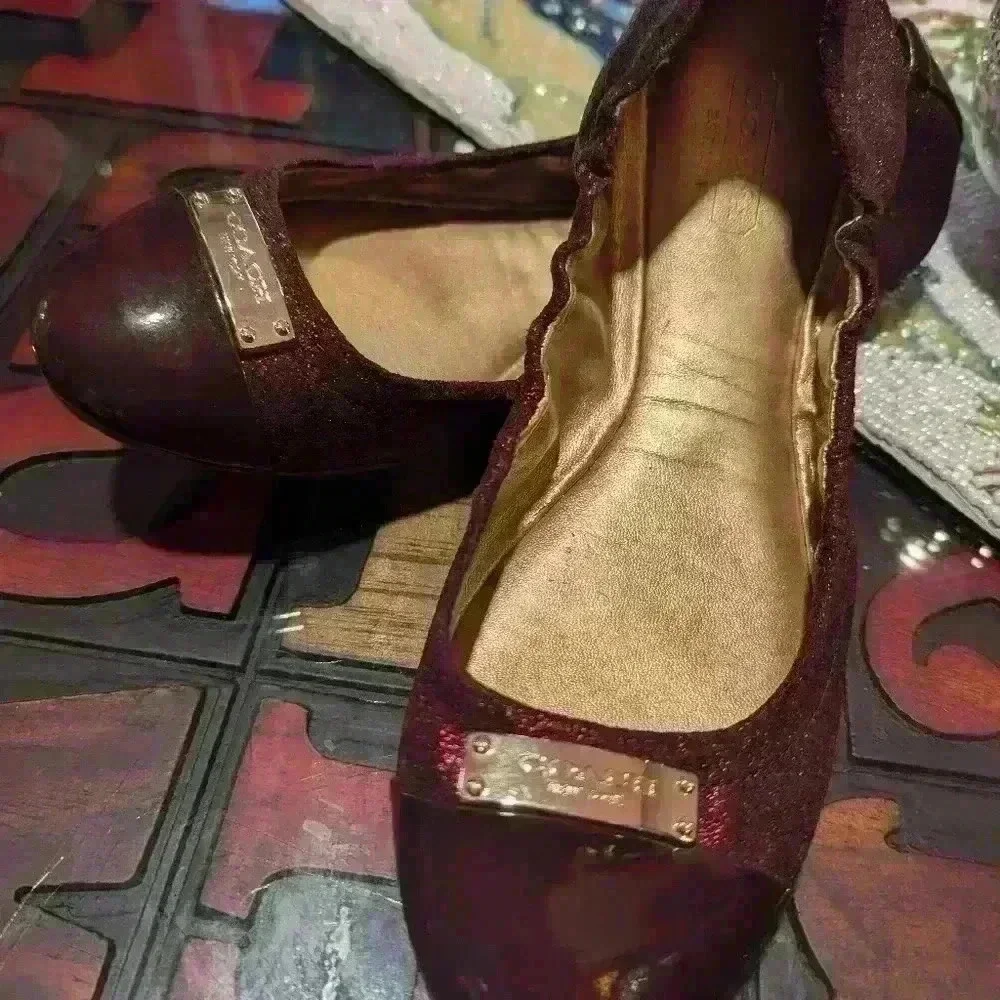 Coach Darsi Ballet Slip On Size 7.5